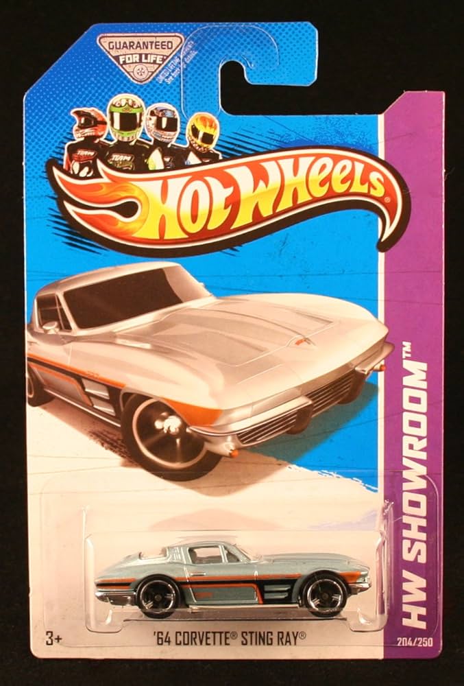 Amazon.com: Hot Wheels 2012-13 HW Showroom 204/250 '64 Corvette