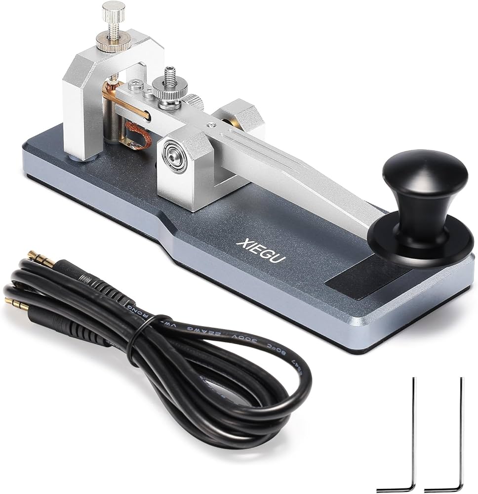 Amazon.com: XIEGU VK-5 Mini CW Straight Key, Portable Morse Code
