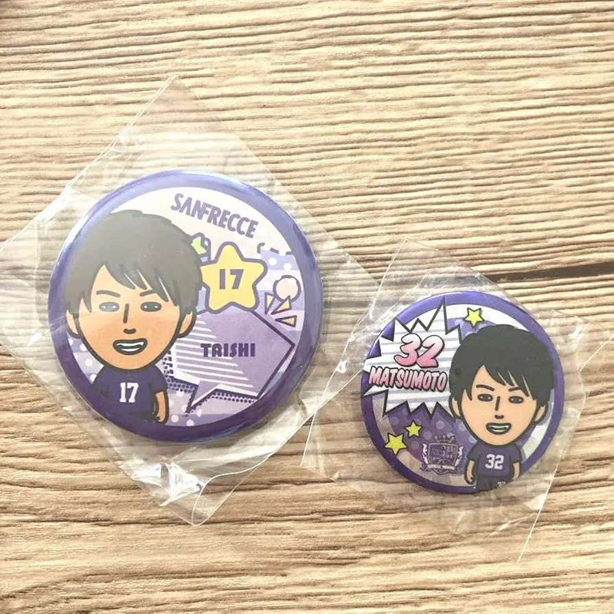 Amazon.co.jp: サンフレッチェ 広島 イラスト缶バッチ 17松本泰志