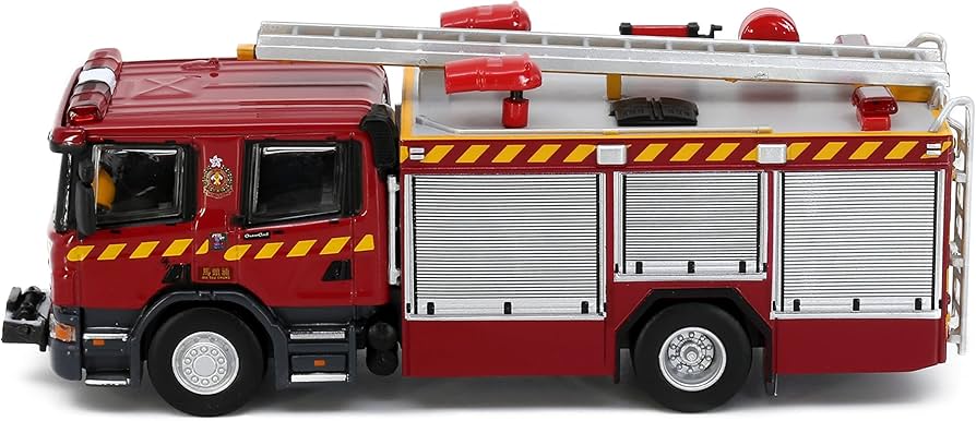Amazon | Tiny City 1/76 スカニア 香港消防局 ポンプ車 (F470) No.197
