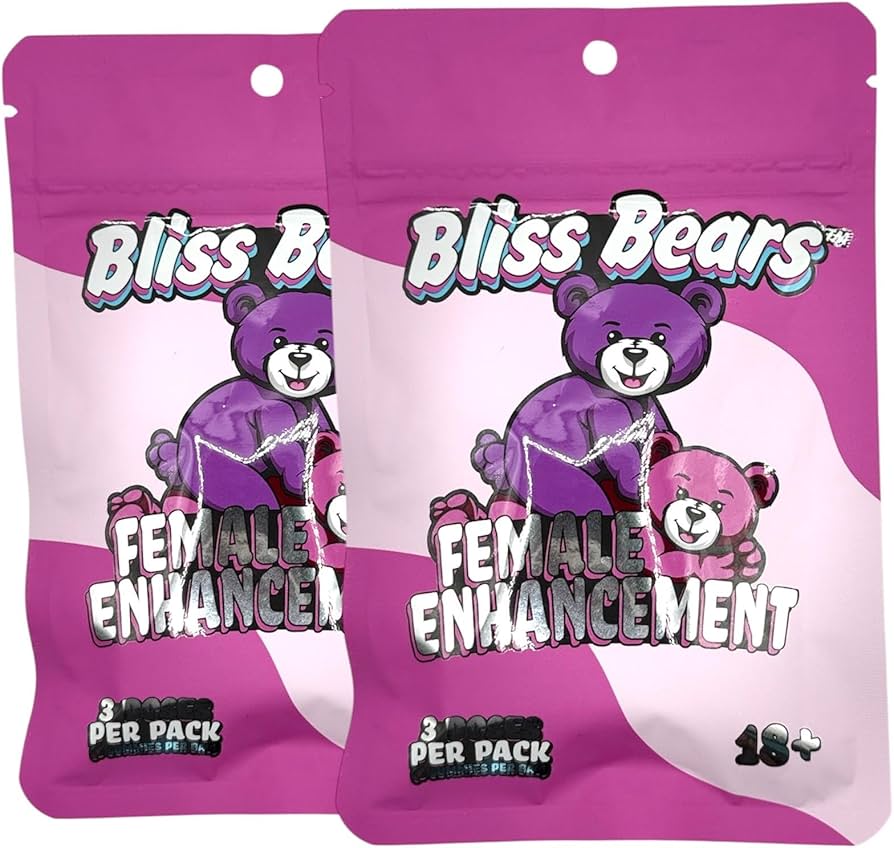 Amazon.com : Bliss Bears Female Gummies (Pack of 2) : Health