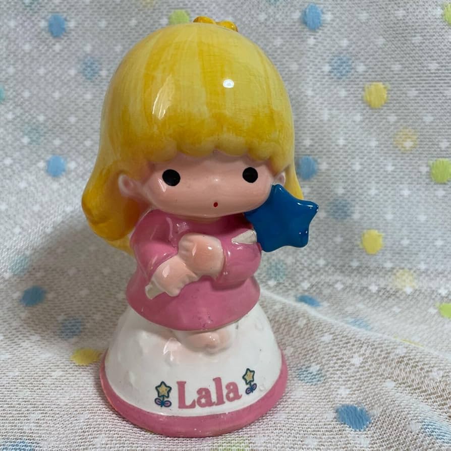 Amazon.co.jp: リトルツインスターズ キキララ ララ 貯金箱 陶器