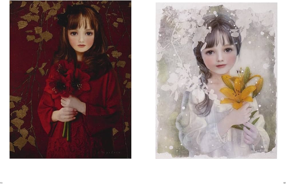 横田美晴画集 花降る庭にて | 横田美晴 |本 | 通販 | Amazon