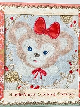 Amazon.co.jp: TDS ダッフィー Xmas シェリーメイ 箱入 ミニタオル