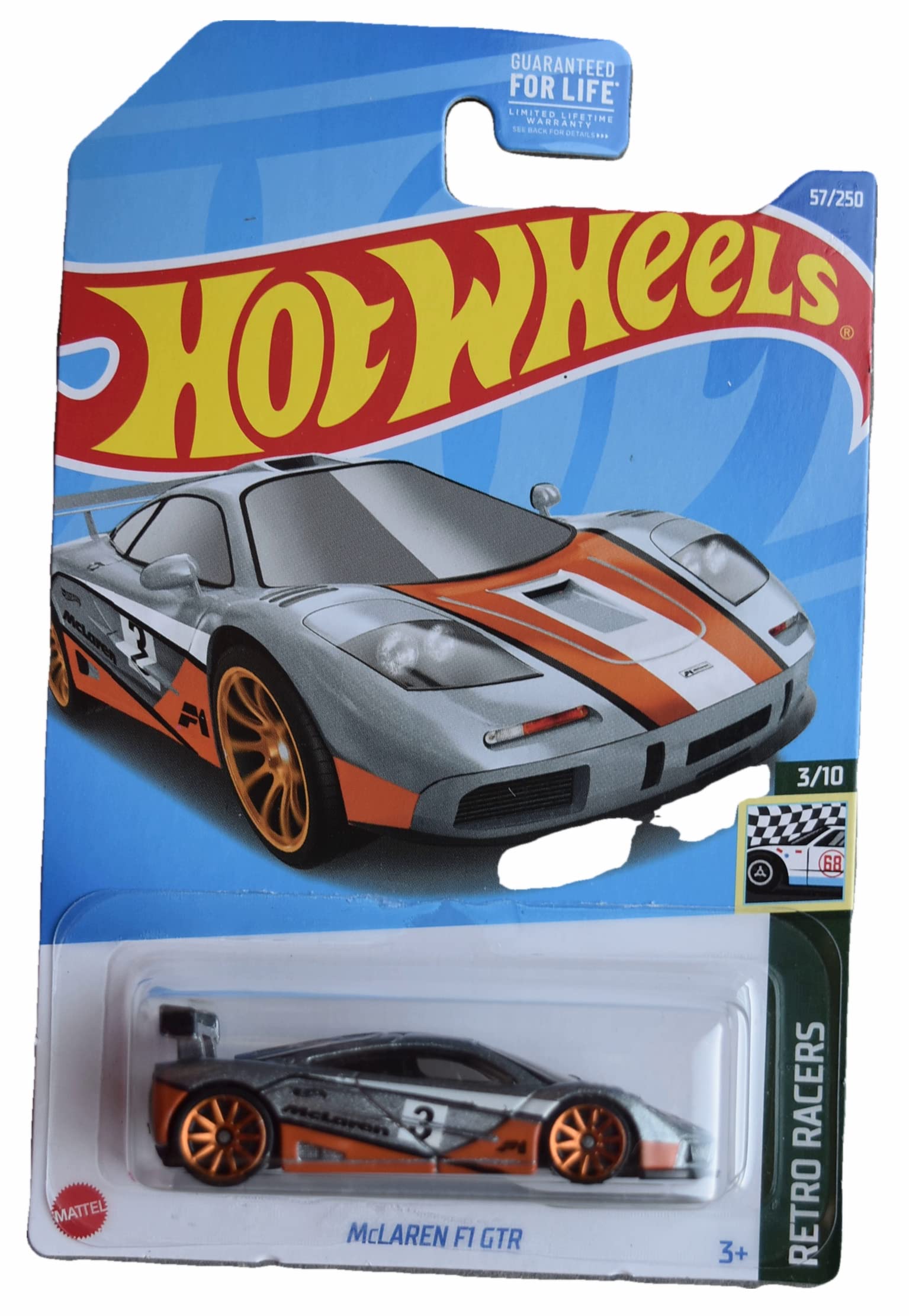 Amazon.com: Hot Wheels McLaren F1 GTR : Toys & Games