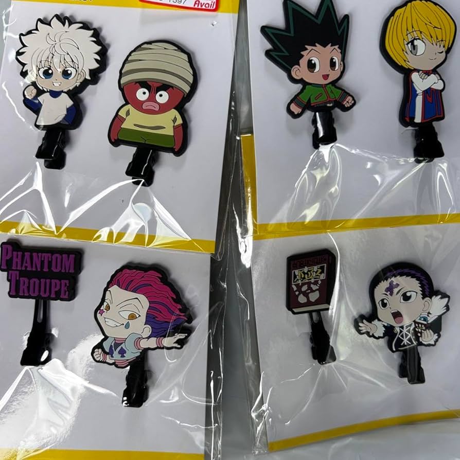 Amazon.co.jp: 全4種 HUNTER×HUNTER マルチクリップ ハンターハンター