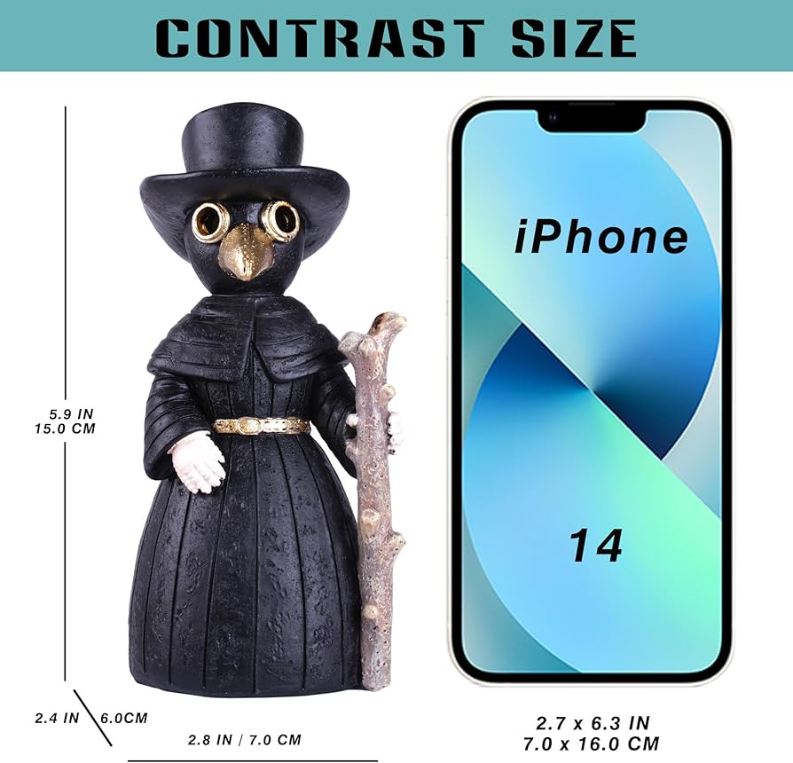 Amazon.co.jp: 2024 アップグレード ペストドクター香ホルダー、ペスト