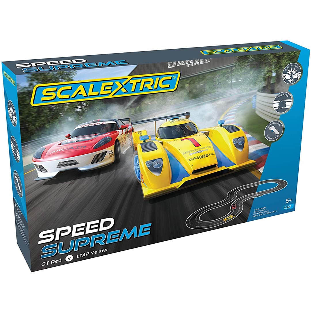 Amazon.co.jp: Scalextric Speed Supreme GT vs. LMP 1:32スロットカー