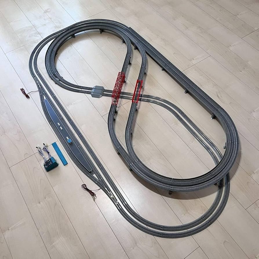 Amazon | Nゲージ KATO ユニトラック 単線×複線エンドレスレイアウト 8