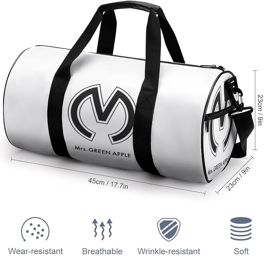 Amazon.co.jp: ミセスグリーンアップル スポーツバッグ ジムバッグ