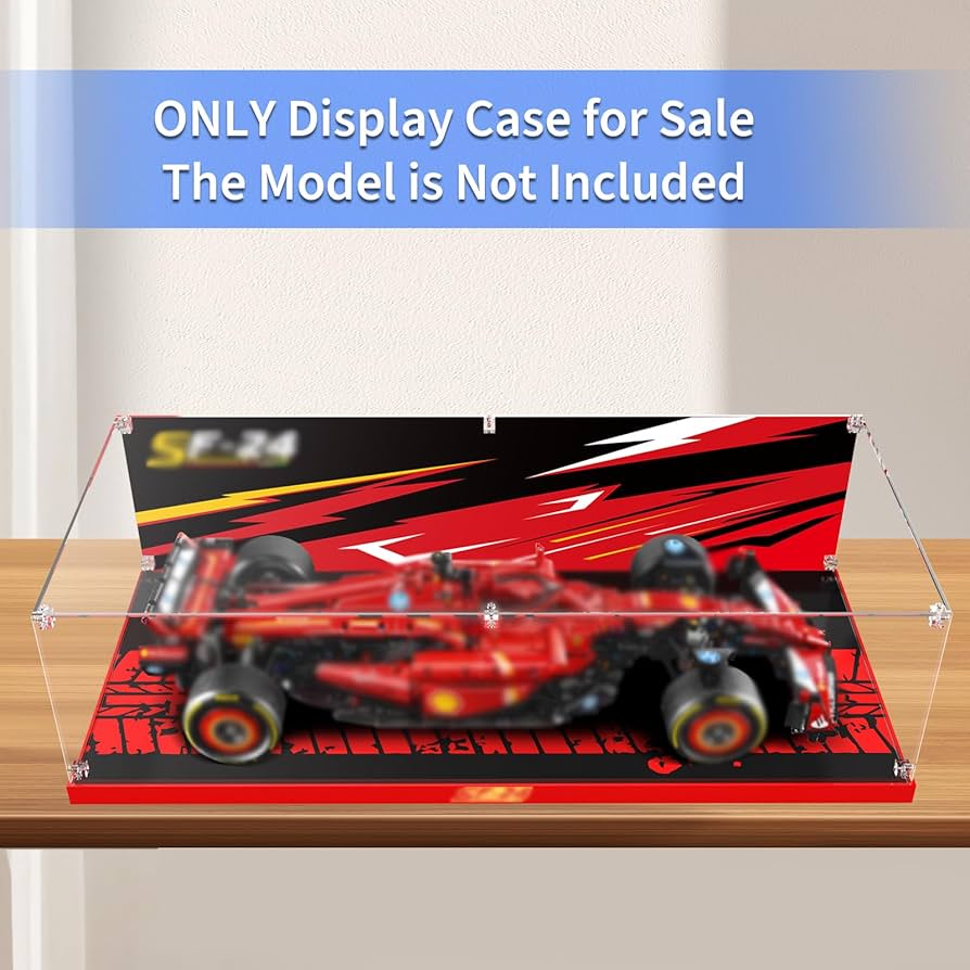 Amazon.com: PIPART Acrylic Display Case for Lego 42207 Ferrari SF