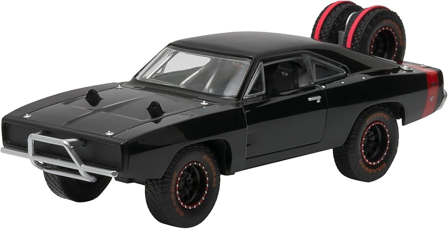 Amazon.com: Greenlight Dom's 1970 Dodge Charger R/T Off Road Fast