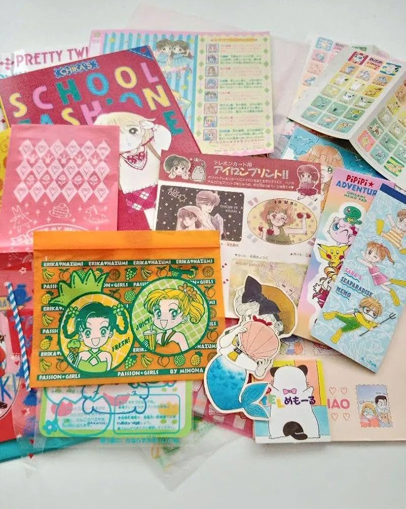 Amazon.co.jp: 平成レトロ りぼん なかよし ちゃお 付録色々詰め合わせ