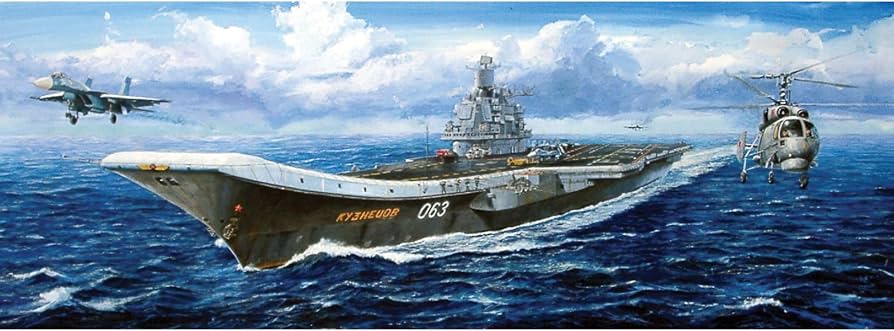 Amazon.co.jp: ピットロード 1/700 ロシア海軍 航空母艦 アドミラル