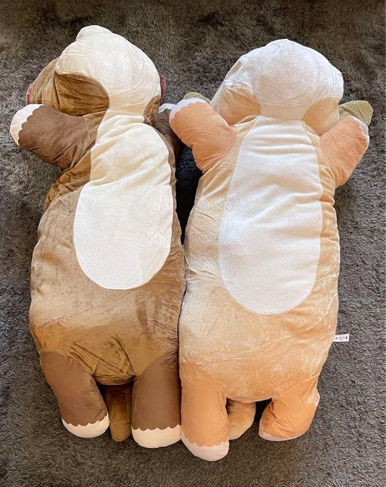 Amazon.co.jp: ダックスフンド ジャンボ ぬいぐるみ 色違い2点 : おもちゃ