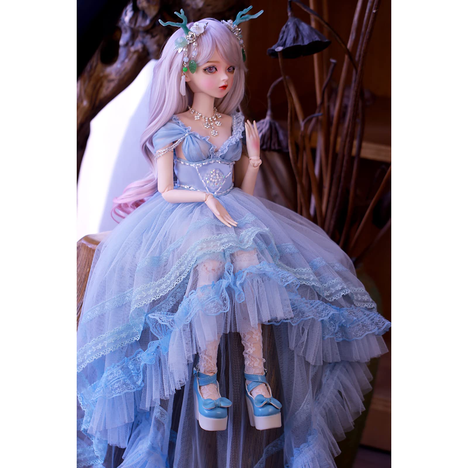 Amazon.co.jp: BJDドール 球体関節人形 1/3 60cm 人形本体 洋服セット