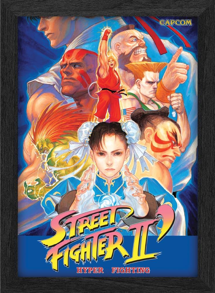 Amazon.com: Level Up Labs Pixel Frames PLAX: Street Fighter II