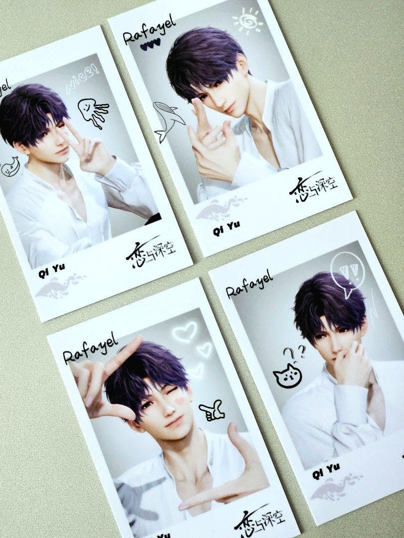 Amazon.co.jp: 恋と深空 ホムラ チェキ風カード4枚 B : おもちゃ