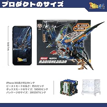 Amazon.co.jp: BEASTBOX(ビーストボックス) 52TOYS BB-64 RADIOHEADAR