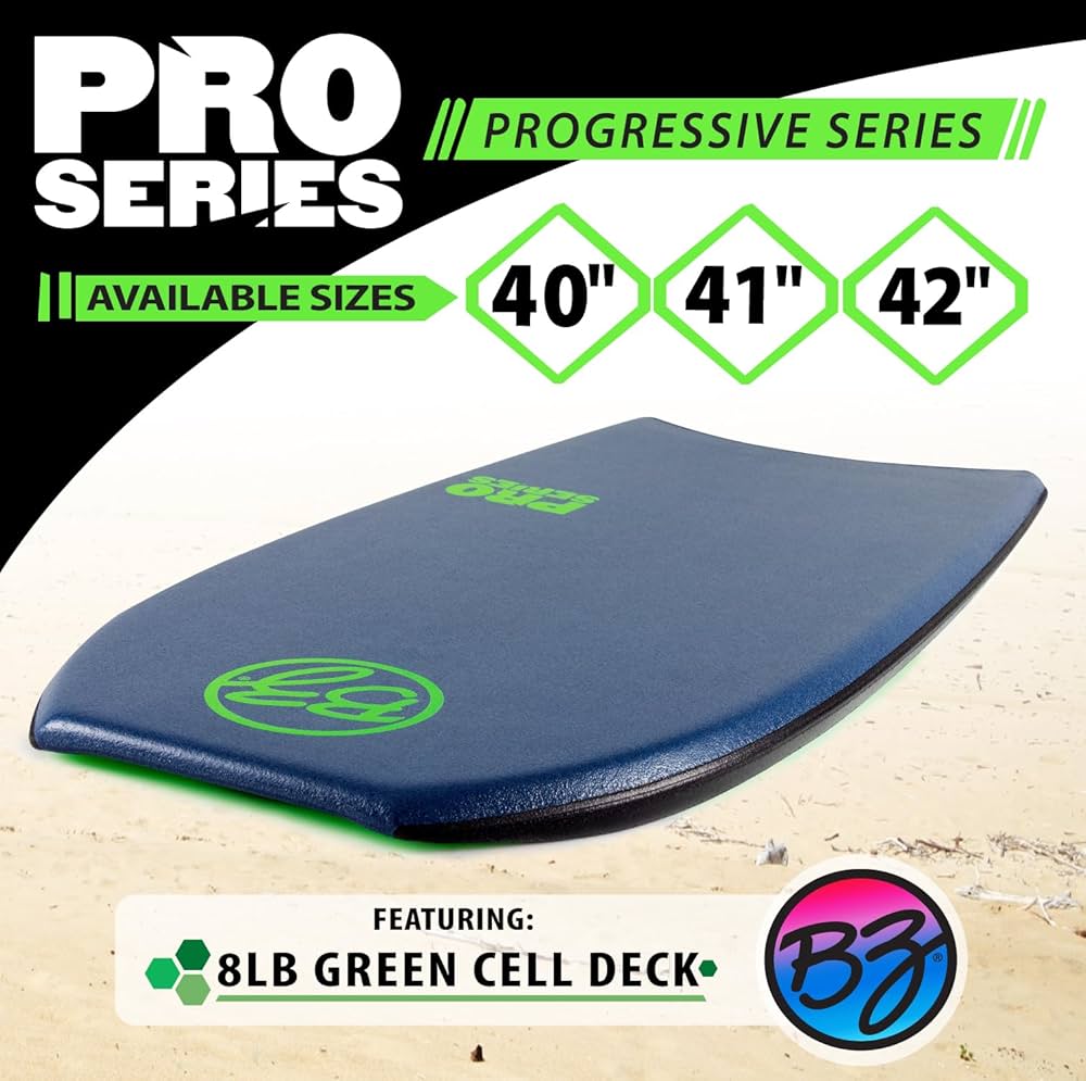 Amazon.com : BZ Bodyboards Pro Series 42 Inch (Blue) Zero-G