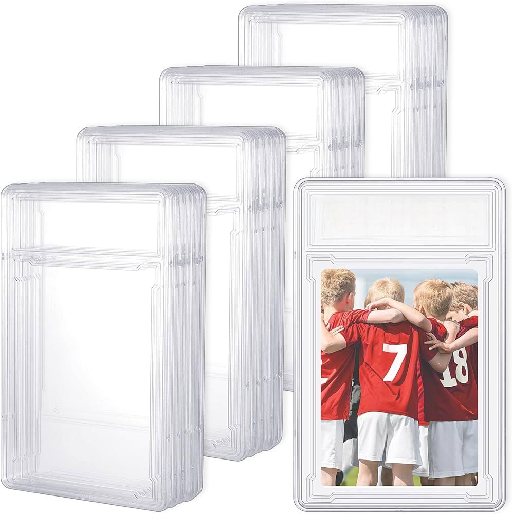 Amazon.co.jp: アクリル クリア マグネット式 カードホルダー 半透明の