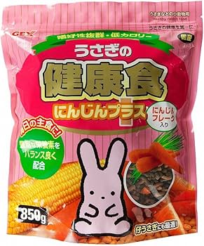 Amazon.co.jp: GEX ジェックス うさぎの健康食ニンジンプラス 850g