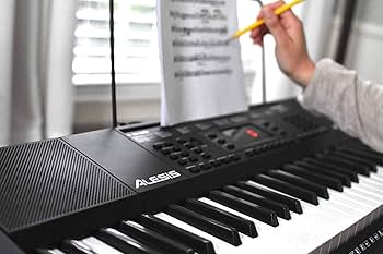 Amazon.co.jp: Alesis 電子キーボード 61鍵盤 ヘッドホン スタンド