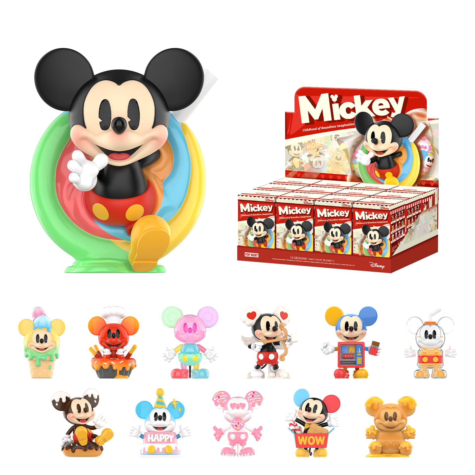 Amazon.com: POP MART Disney Mickey Childhood of Boundless