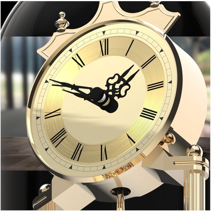 Amazon.co.jp: 炉棚時計, ヨーロッパのクリスタル回転置時計