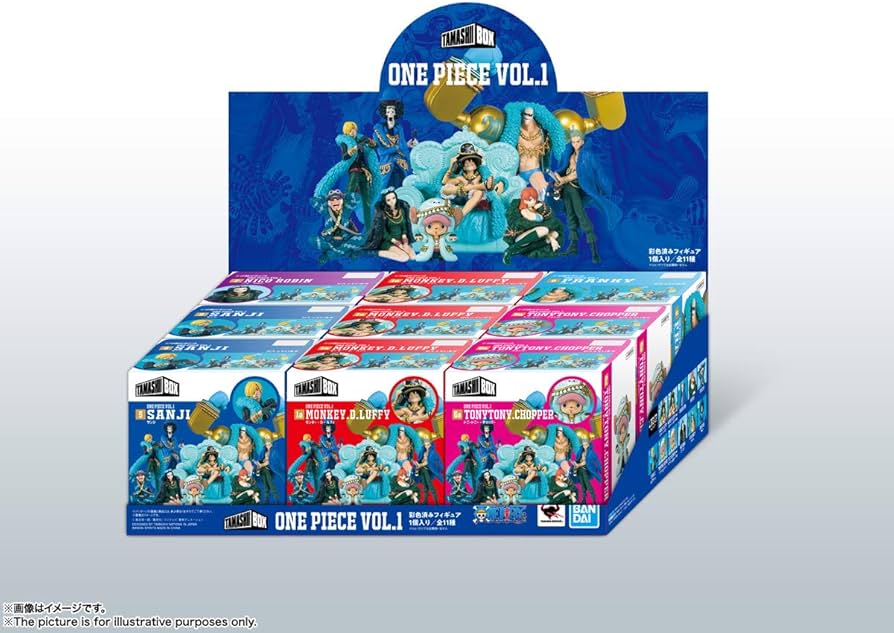 Amazon.com: Bandai Tamashi Nations - One Piece Vol.1 (Box of 9