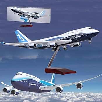 Amazon | 18.5インチ 1:150 スケール 模型飛行機 プロトタイプ B747