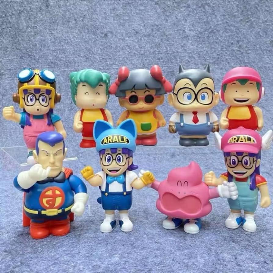 Amazon | Drスランプ アラレちゃん フィギュア 全9種セット