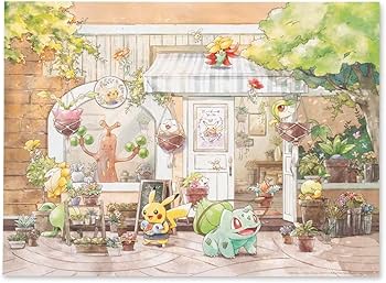 Pokémon Center: Grassy Gardening Puzzle (500 Pieces): Buy Online