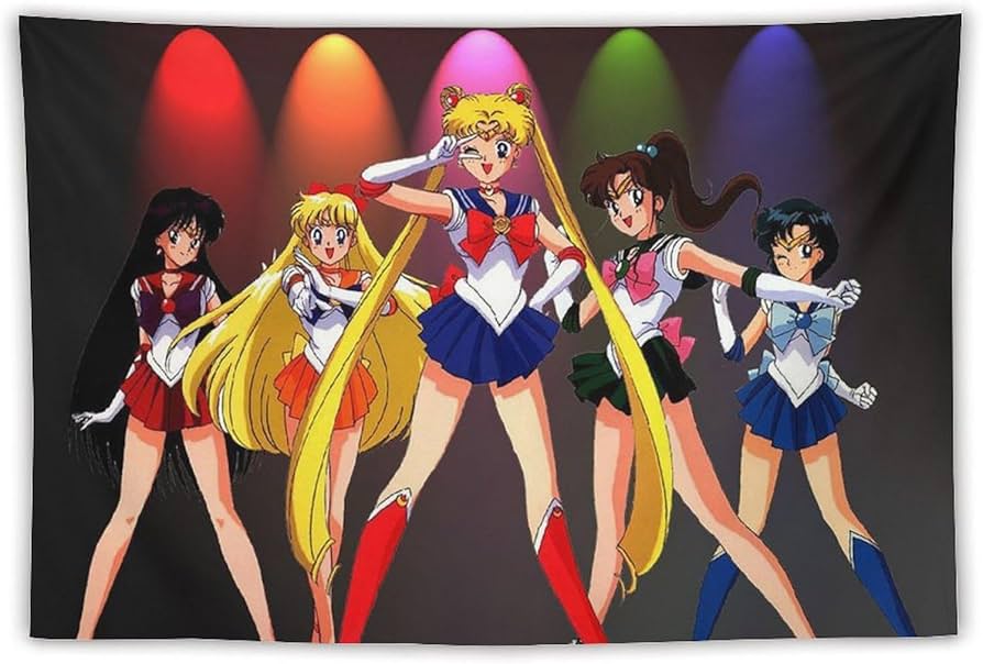 Amazon.co.jp: 美少女戦士セーラームーンタペストリー 壁掛け 壁飾り