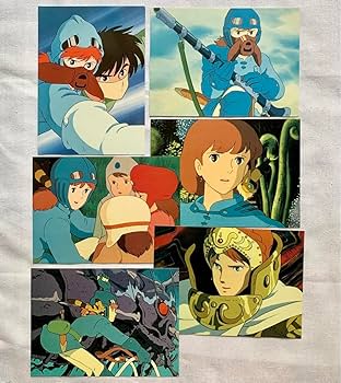 Amazon | 廃盤風の谷のナウシカ ポストカード6枚セット 宮崎駿