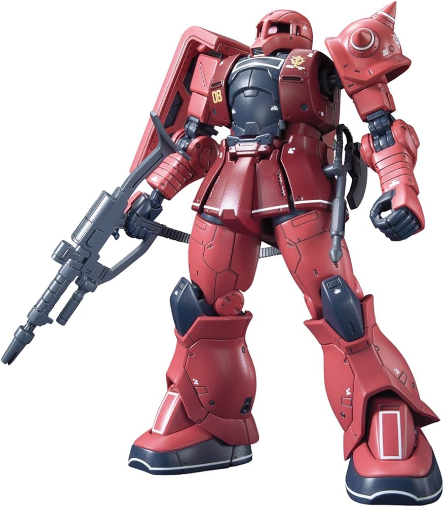 Amazon.com: Bandai Hobby HG The Origin Ms-05S Char Aznable's Zaku