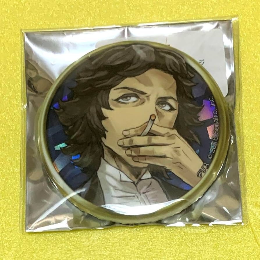 Amazon | 人狼ジャッジメント ダンジョン人狼 クリス 缶バッジ SP 青