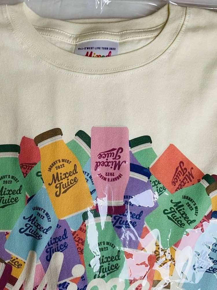 Amazon.co.jp: ジャニーズWEST 【 Tシャツ （ 半袖 ） 】 Mixed Juice