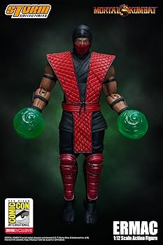 SDCC 2018 Exclusive Mortal Combat Ermac 1/12 Scale Figure : Amazon