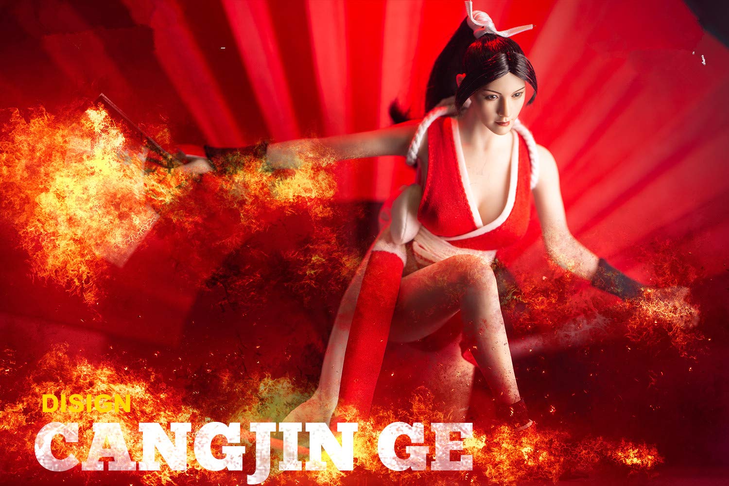 Amazon | Tbmodel 1/6 フィギュア用 不知火舞 服セット ソックス