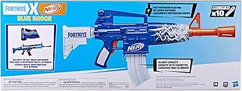 Amazon.com: NER FORTNITE Blue Shock : Toys & Games