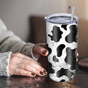 カウブックス COW BOOKS ステンレスボトル 500ml 白黒2個セット カウ