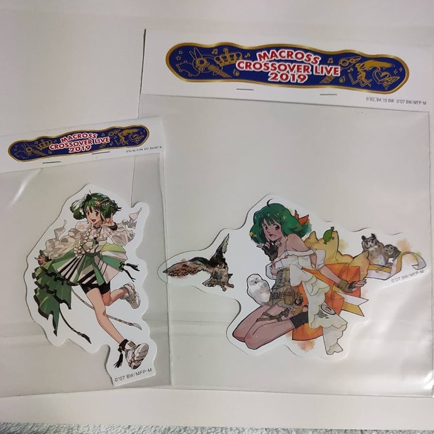 Amazon.co.jp: ランカ・リーステッカー A.B セットマクロスクロス