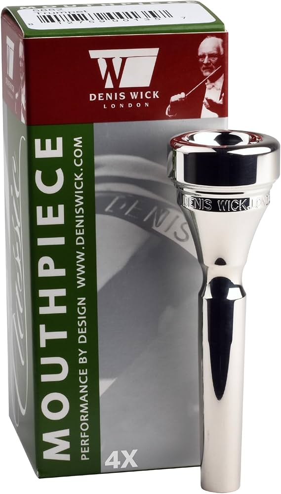 Amazon.com: Denis Wick Heritage Classic Trumpet Mouthpiece Silver