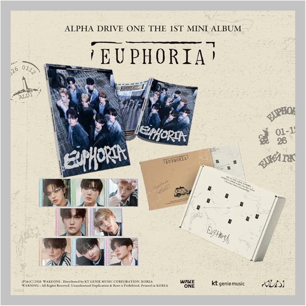 Amazon.co.jp: ALPHA DRIVE ONE EUPHORIA 1st Mini Album アルバム