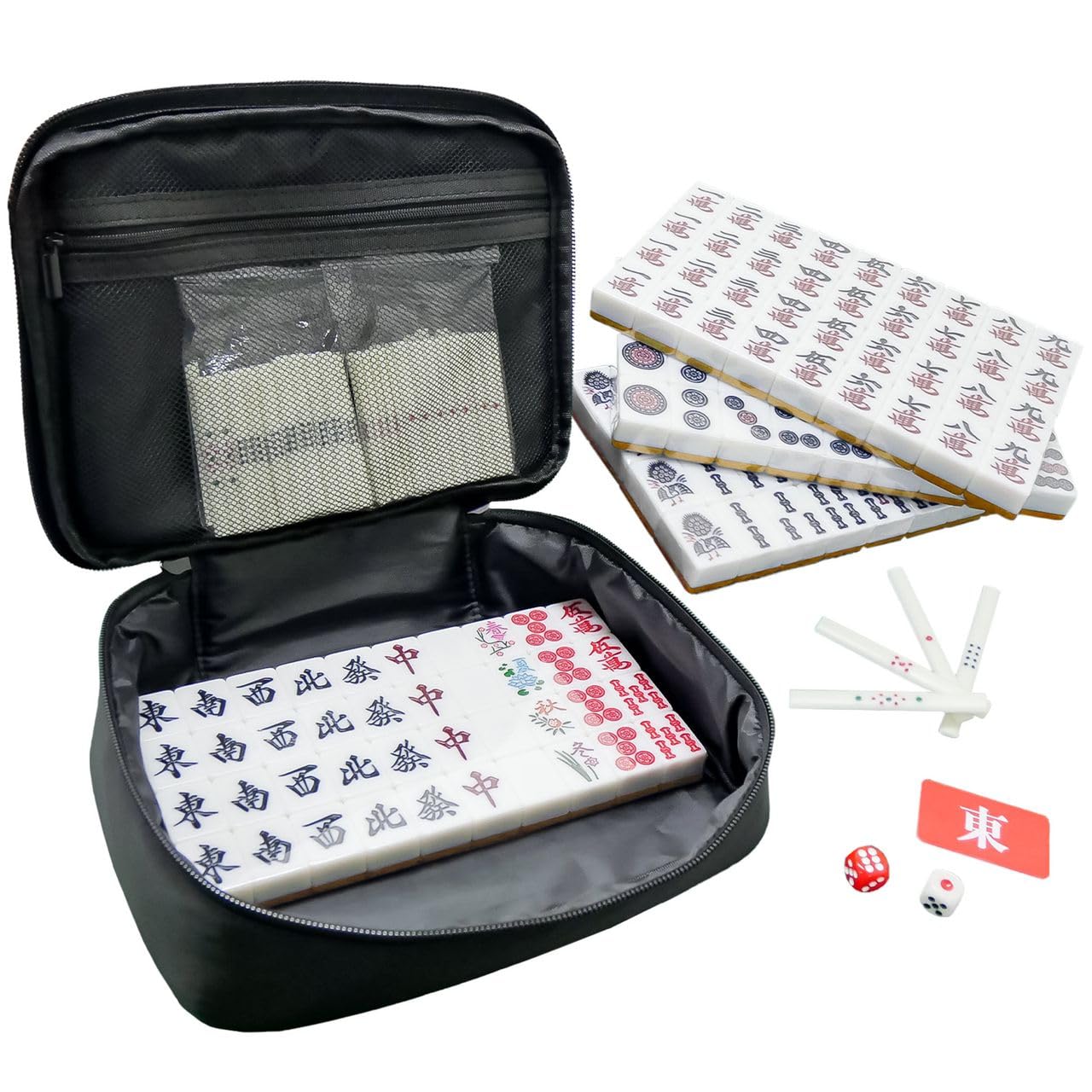 Amazon | 【プロ仕様、洗練された28mm。】 ONE STEP 麻雀牌 手打ち麻雀