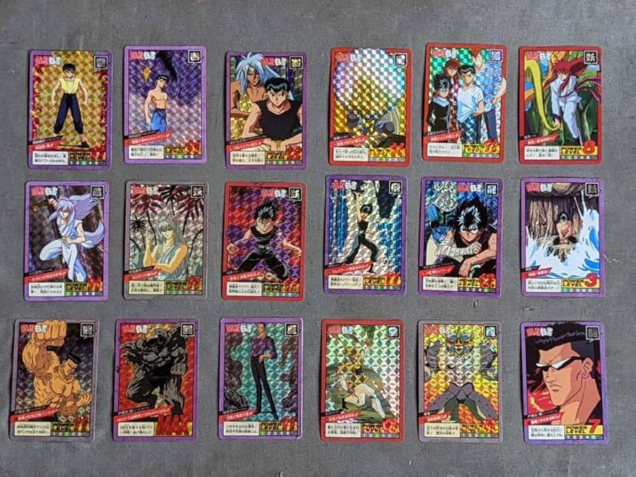 Amazon.co.jp: 幽遊白書 カードダス スーパーバトル キラカード 隠れ