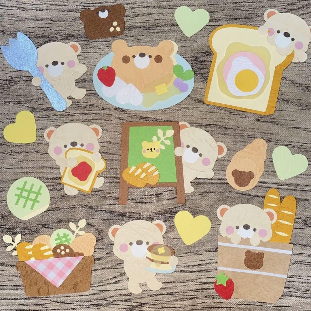 Amazon.co.jp: #141 クラフトパンチ ペーパークラフト くま パン