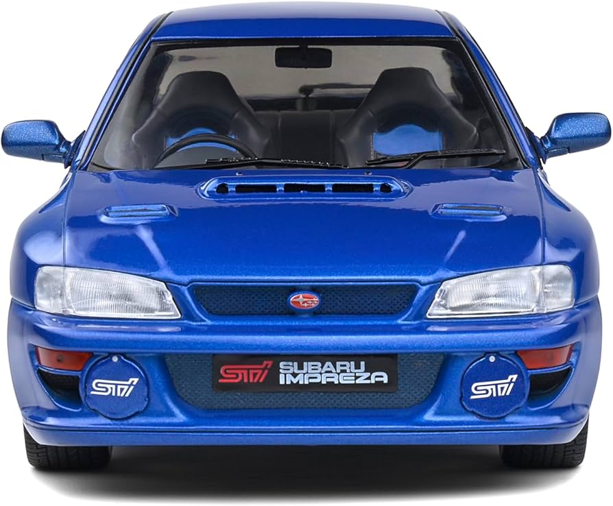 Amazon.com: Solido S1807401 1:18 1998 Subaru Impreza 22b-Sonic
