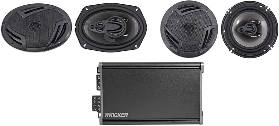 Amazon.com: KICKER 46CXA3604T CXA360.4 RMS 4-Channel Car Audio Amp